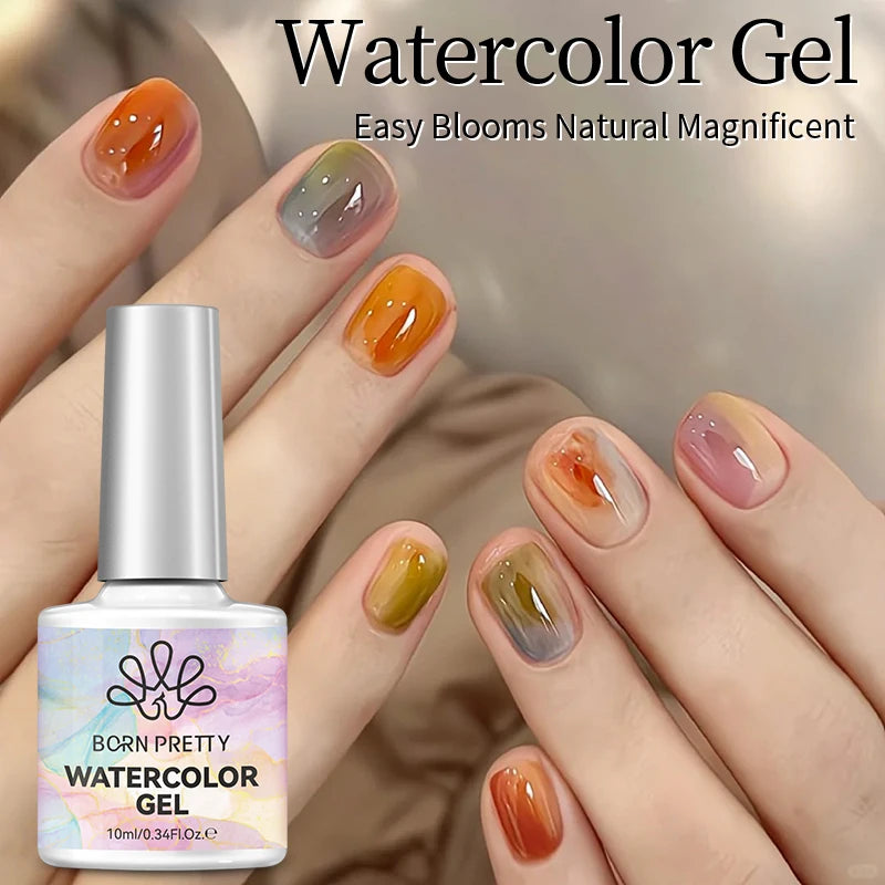 BORN PRETTY 10ml Rhine Lake Blue Cat Magnetic Gel Dark Blue Glitter Soak Off UV Gel Nail Art Varnish Manicure Nail Art Salon