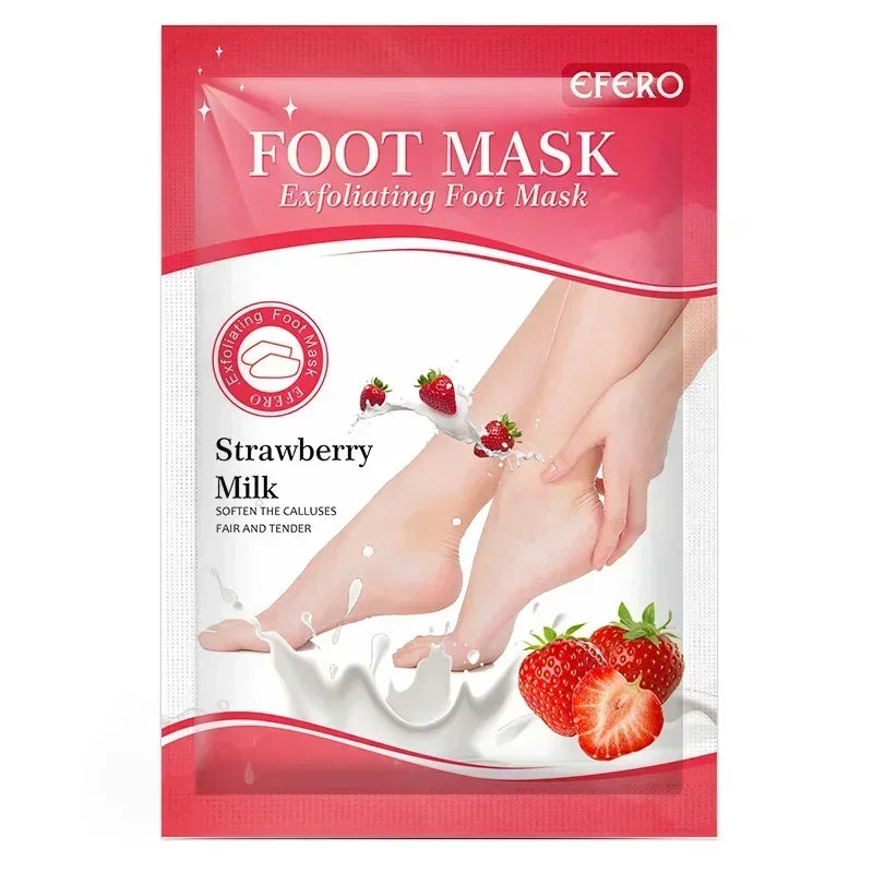 Aloe Vera Foot Mask Peeling for Legs Feet Mask Scrub Exfoliating Socks for Pedicure Anti Crack Heel Remove Skin Foot Patch