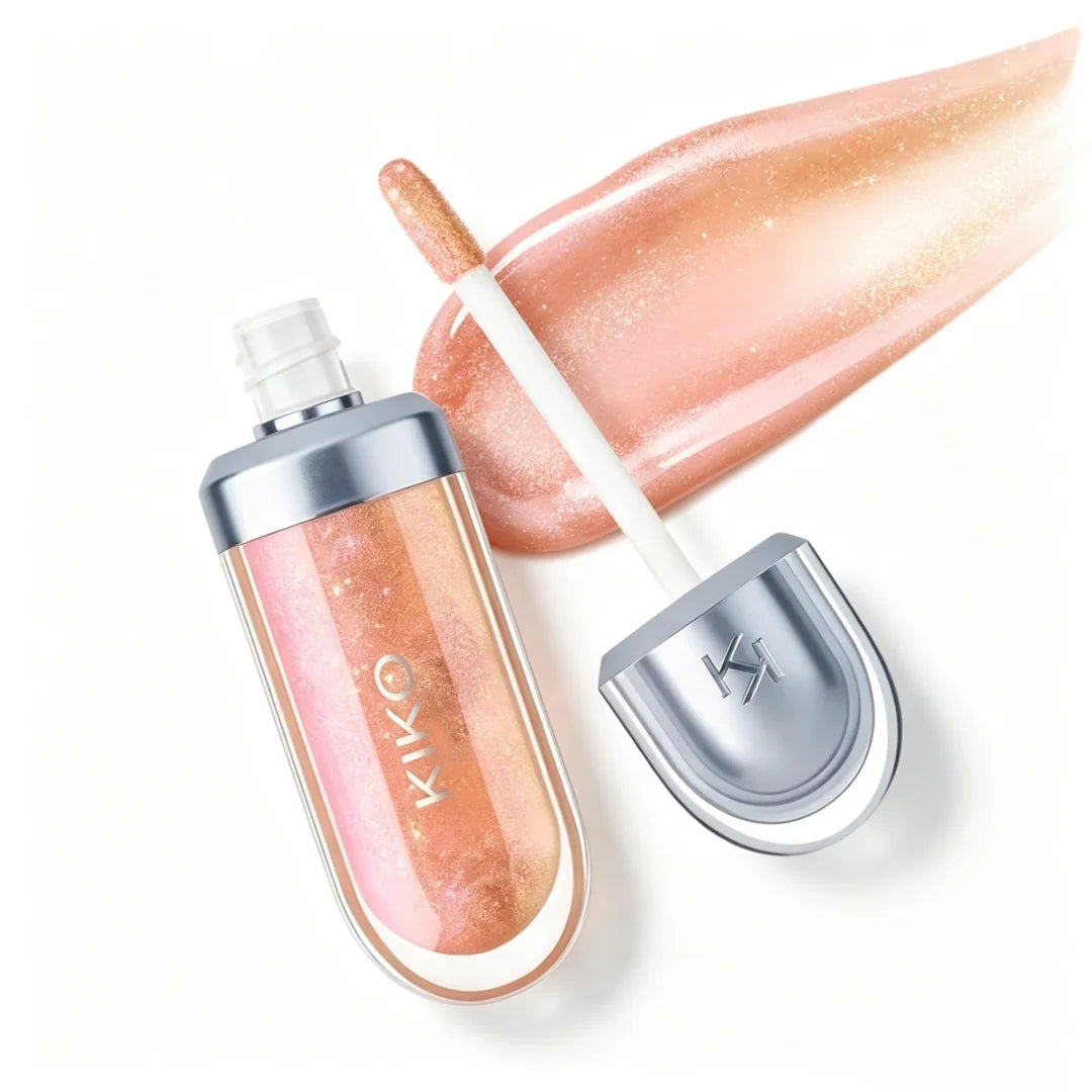 KIKO Milano 3D Hydra Lip Gloss – High Shine Hydrating Plumping Non-Sticky Moisturizing Waterproof And Long-Lasting Lip Makeup