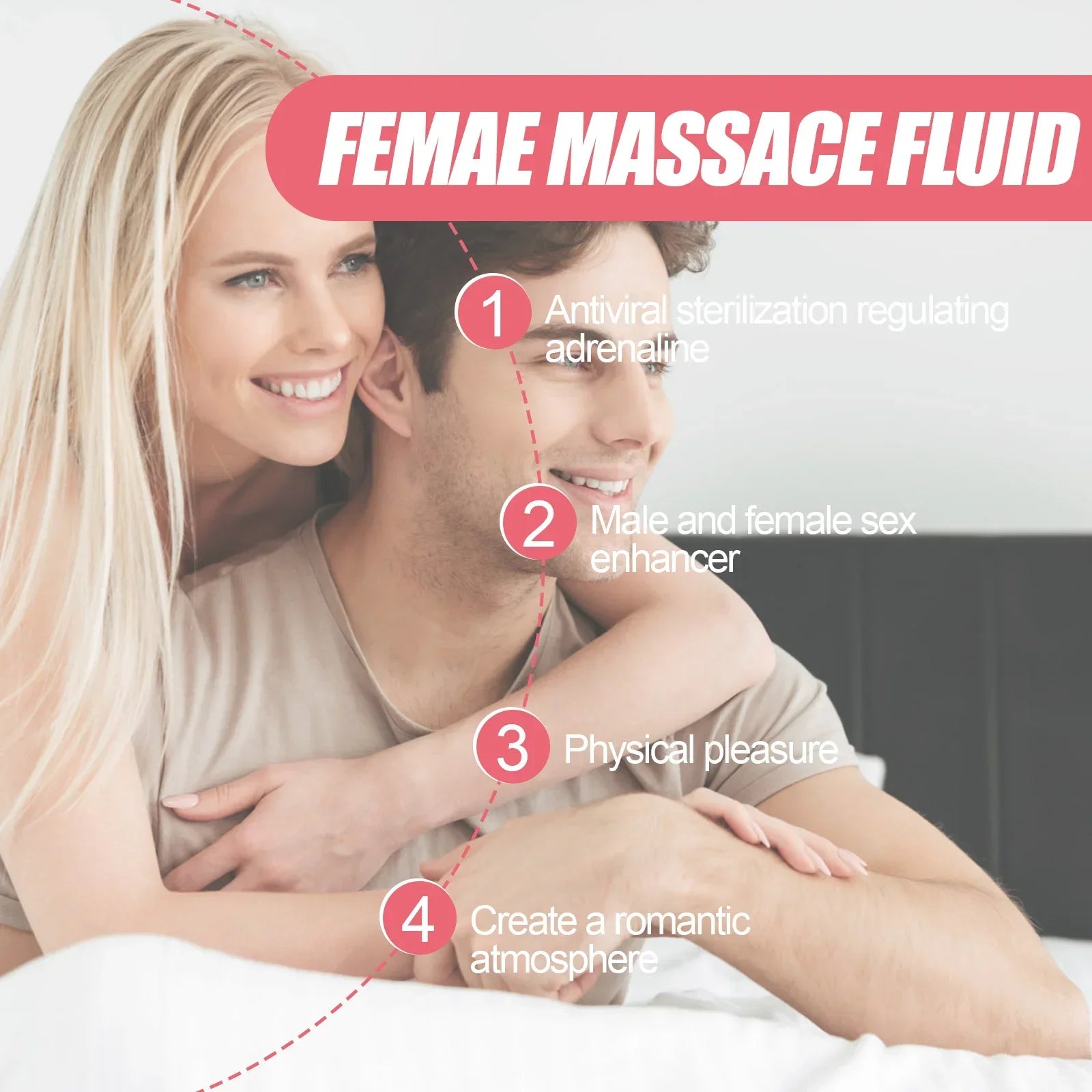 Happy Girls Special water，Moisturize and tighten female skin, increase lubrication，Dating adds sweetness