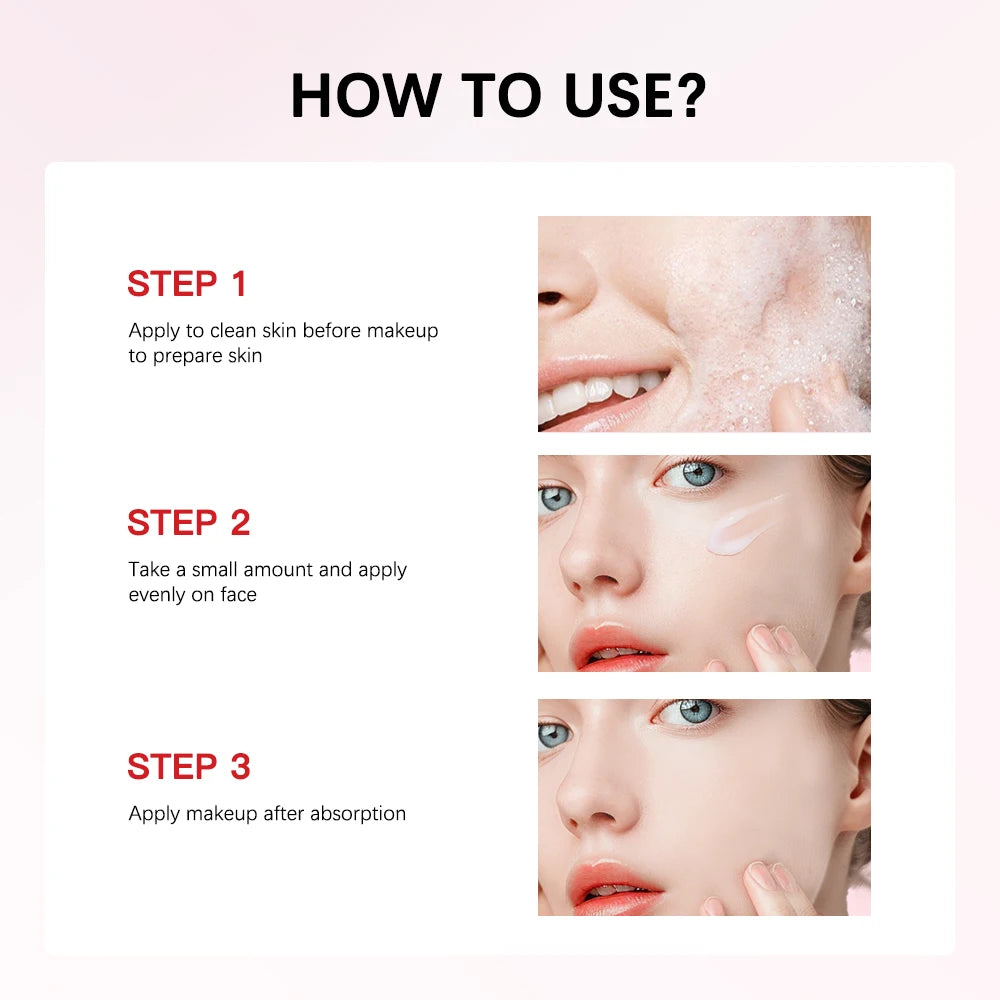 Lakerain Blur Magnet Primer Matte Finish Moisturizing Under Makeup Firming Skin Base Smooth Application Light Texture Primer