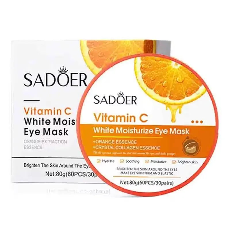60pcs Aloe Vera Collagen Eye Mask Anti Dark Circles Eyes Bags Moisturizing Anti-Wrinkles Eye Patches Eyes Skin Care Products