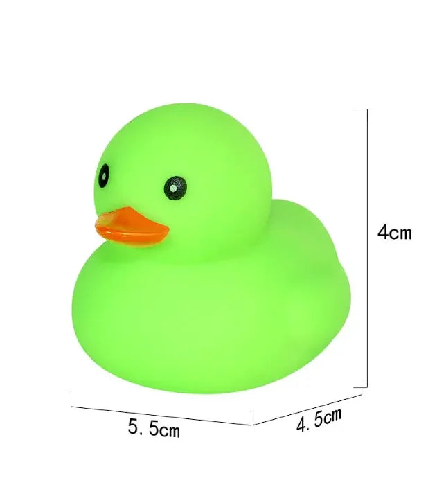 1pcs Rubber Duck Floating Squeaky Duckies Gift for Shower Infants Party Decoration