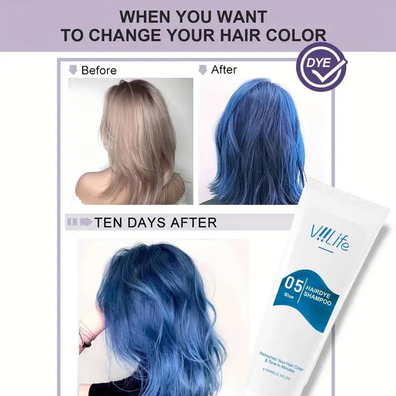 Unisex Hair Dye Permanent Styling Hair Color Wax Shampoo Fashion No Damage Quick Coloring Lasting Professional Hairs Dyeing Crea