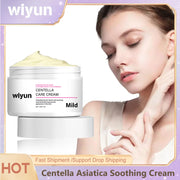 Centella Asiatica Soothing Cream Hydrating Face Moisturizer Calming Sensitive Skin Nourishing Redness Repair Acne Removal Cream