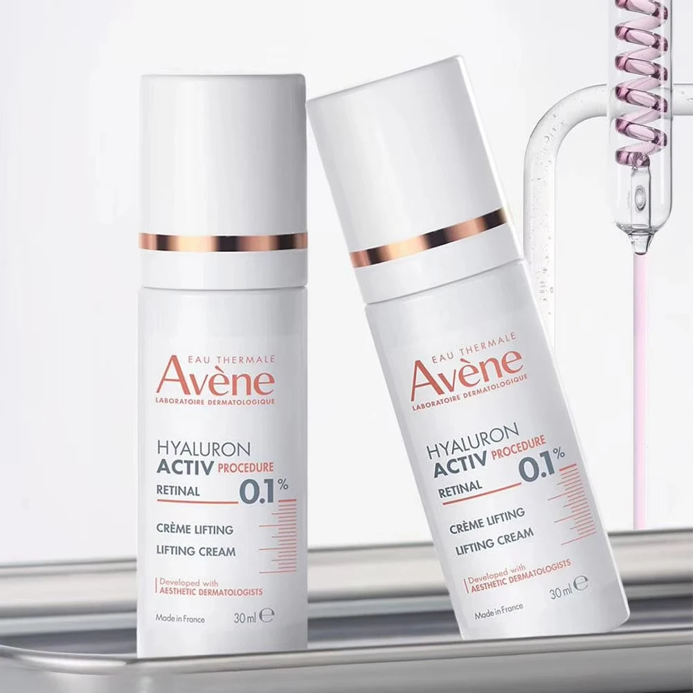 Avene Hyaluron Activ Procedure Retinal 0.1% Lifting Cream 30ml Hyaluronic Acid Anti-Aging Wrinkle Reduction For Sensitive Skin ﻿