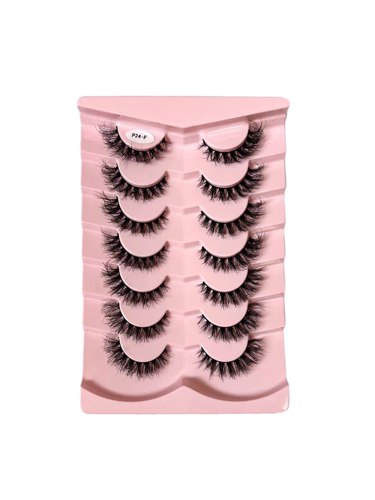 Dropshipping 7/10 Pairs Eyelashes Natural Long 3D Lashes Fluffy Volume  False Eyelashes Cruelty Free Wispy Lashes Makeup Cilios