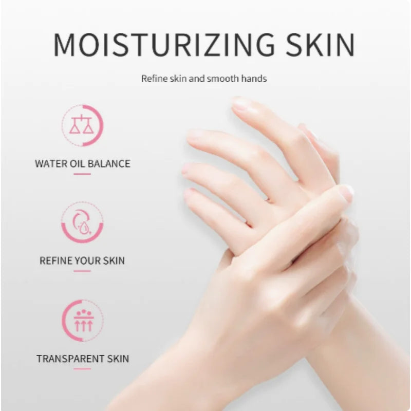 5Pcs/Pack Fruit Plant Fragrance Hand Cream Sets Moisturizing Lasting Repair Anti Dry Hand Lotion Sets Hands Skin Care Products