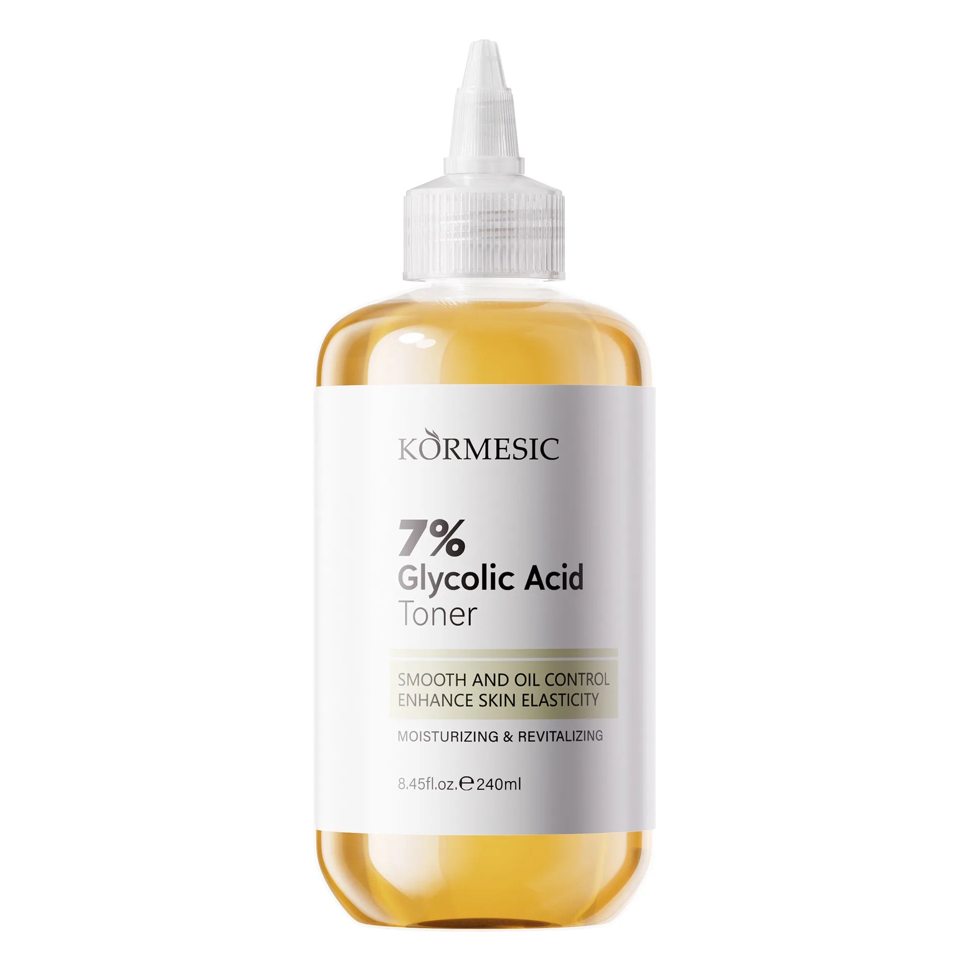 240ml Glycolic Acid 7% Hydrating Toning Solution AHA Exfoliating, Pore Minimizing & Brightening Face Toner for All Skin Types