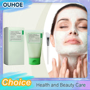Green Tomato Mud Mask Cleansing Blackhead Pore Improve Rough Oil Control Moisturize Brighten No Irritation Facial Clay Cleanser