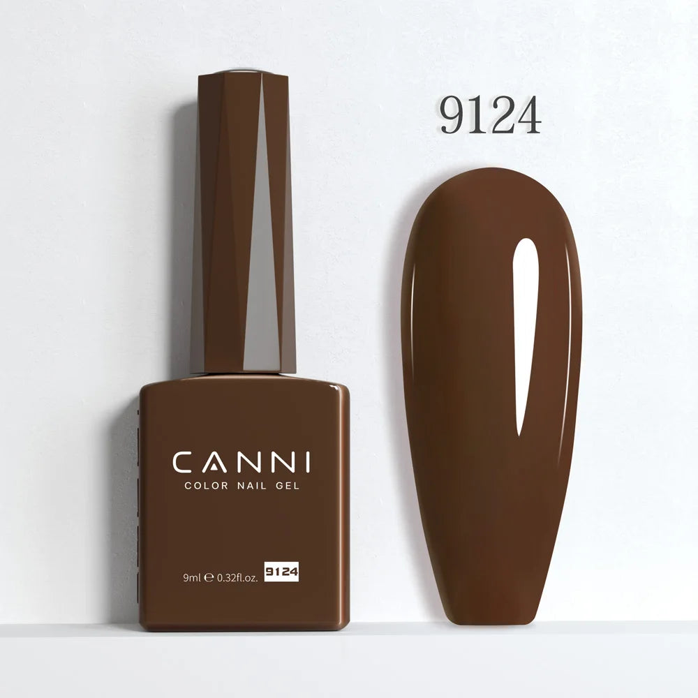 CANNI Nail Gel Polish HEMA FREE TPO FREE Summer Colors Semi Permanent Soak Off UV LED Self-leveling Great Coverage Gel Varnish