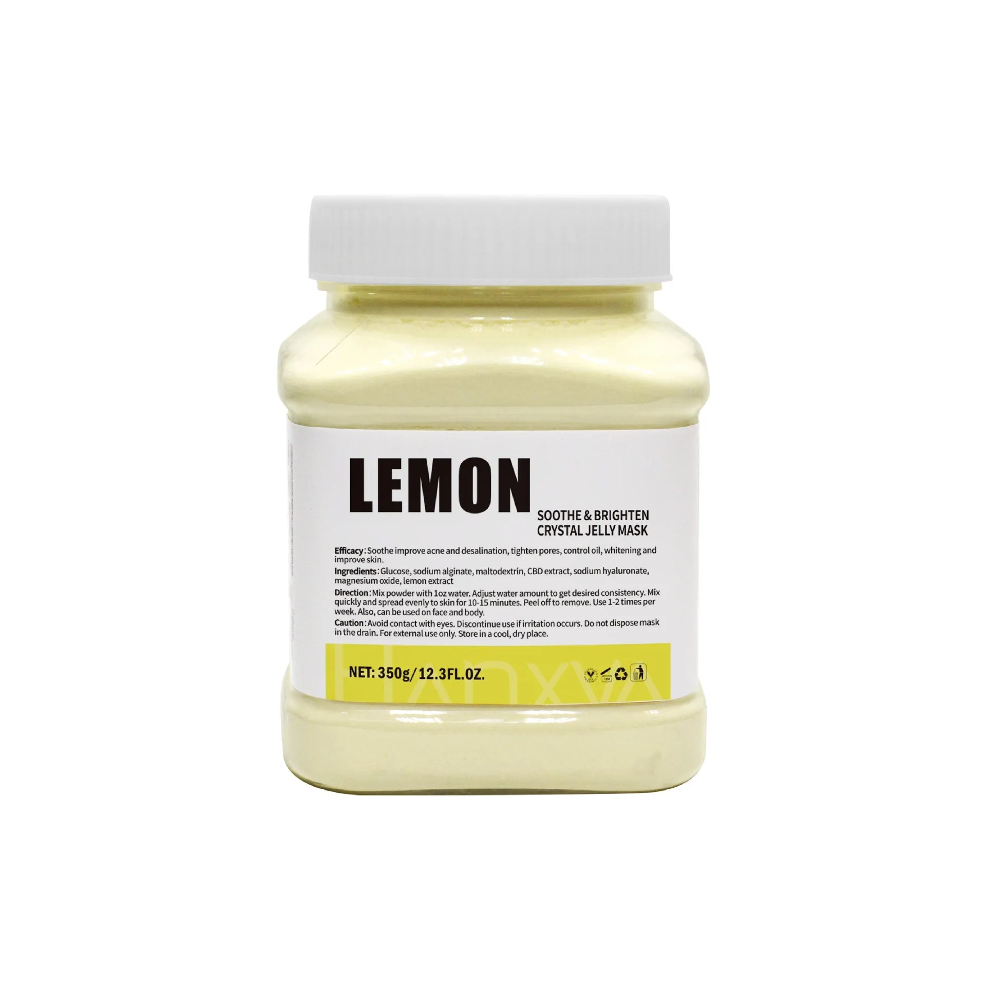 Salmon DNA PDRN Crystal Soft Mask Powder Hyaluronic Acid Jelly Mask Deep Hydration Improves Skin Elasticity Unisex Skin Care