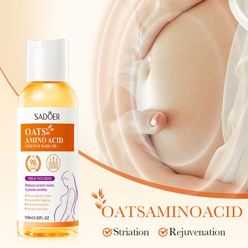 Stretch Marks Permanent Removal Oil Eliminate Body Belly Stretch Marks Swelling Marks Remove Skin Cracks Repair Firming Care