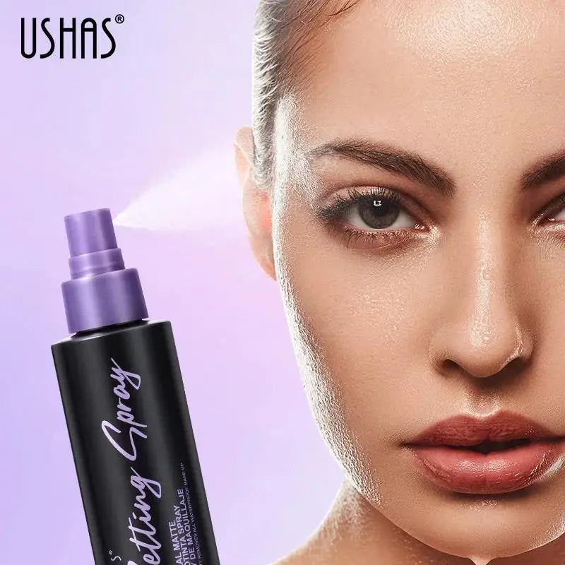 110ml Waterproof Makeup Setting Spray Long Lasting Oil Control Anti Sweat Natural Finish Face Mist for All Day Wear