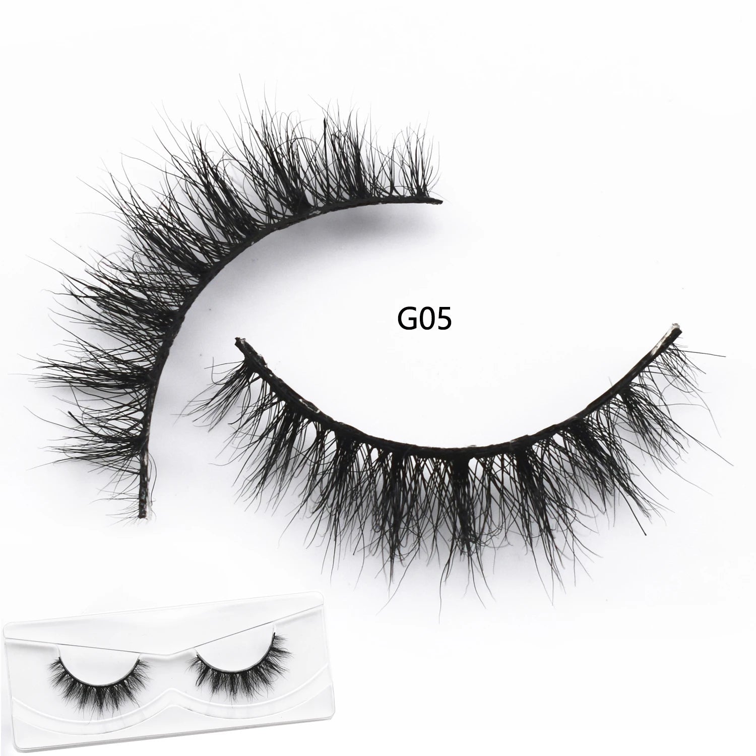 Mink Fake Eyelashes 3D Mink Lashes Natural Long False Eyelash Cruelty-free Mink Hair Fluttery False Lashes Makeup D101 Lash Gift