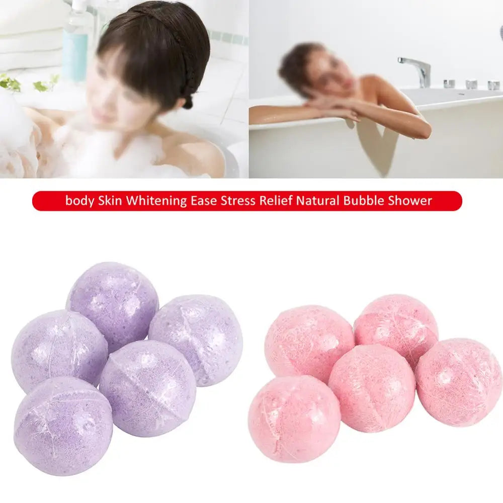 Bath  Pack Gift Set Bath Salt Balls Essential Oil Bath s for Moisturizing Skin Fizzy Spa Bath Bubble  Aromatic Odor