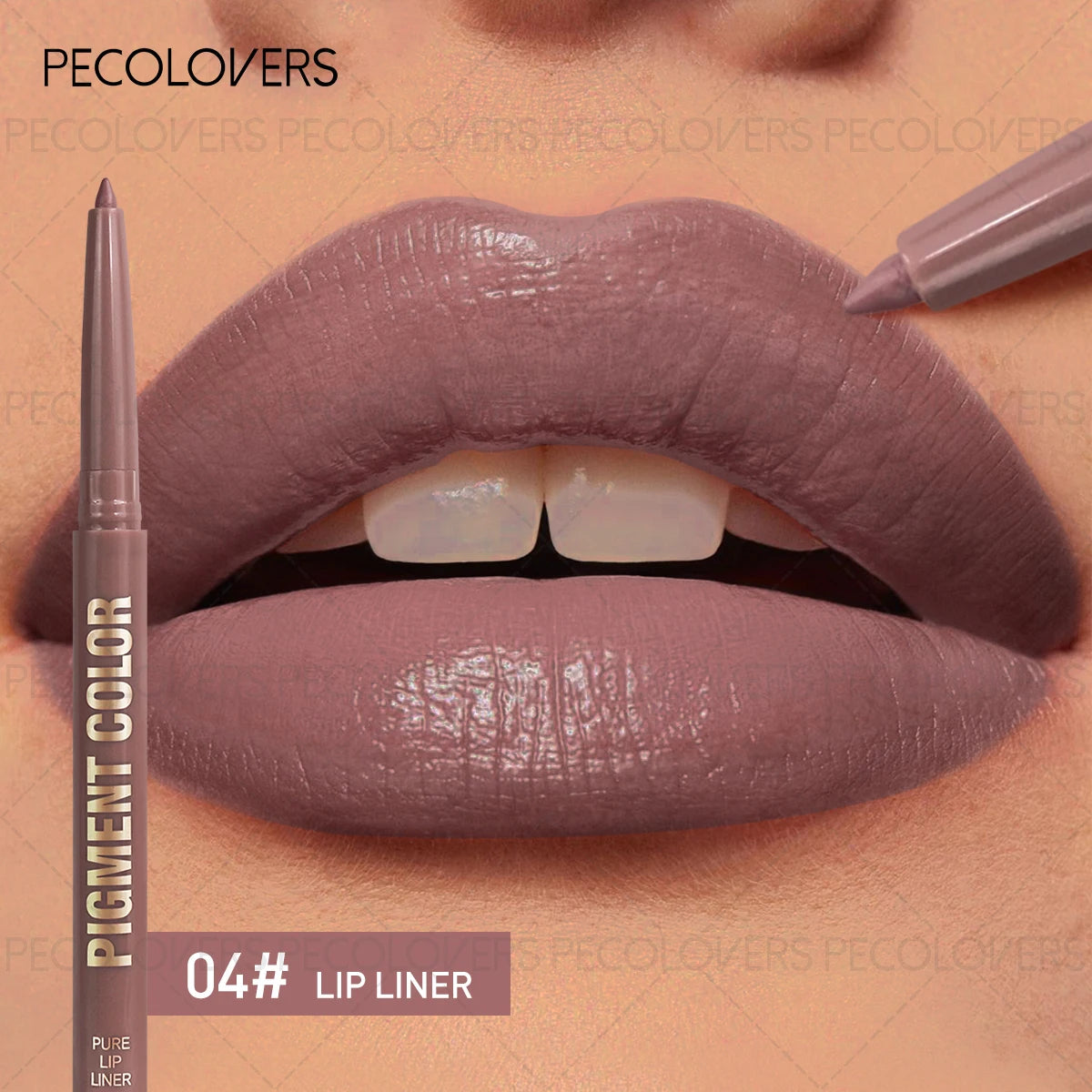 1 Pcs Matte Lip Liner Pen, Used As Lip Liner and Lipstick, Oblique Mouth Design Suitable for All Lip Types, Perfect Gifts