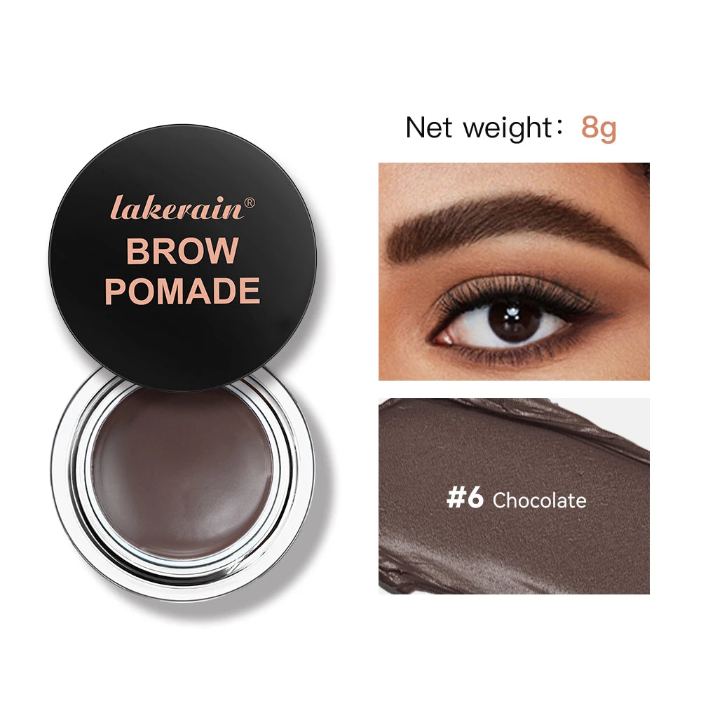 Wild Eyebrow Cream Smooth Styling Eyebrow Pomade Setting Eyebrow Wax Smudge Proof Eyebrow Dye Cream