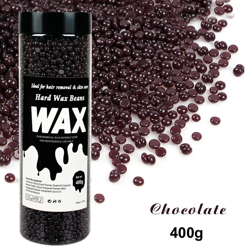 200g/400g Canning Hard Wax Beans For Men And Women Body Hair Removal Depilatory Wax For Wax Heater Kit For Wax Heater Machine