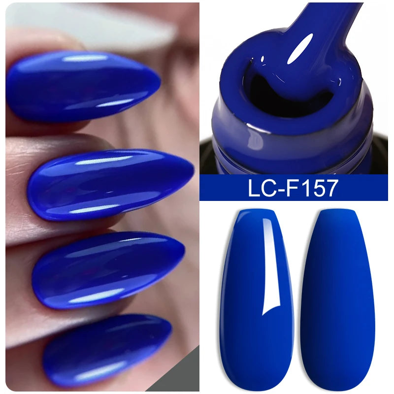 LILYCUTE 7ML Ocean Blue Cat Magnetic Gel Nail Polish Sparkling Glimmer Gel Polish Semi Permanent UV Magnet Gel Varnish Nail Art