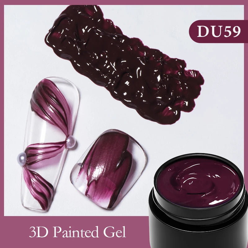 8ML Glitter Gel Nail Polish Shining Mineral Sequins Soak Off UV LED Nail Gel Semi Permanent Nail Art Supplies for Manicure