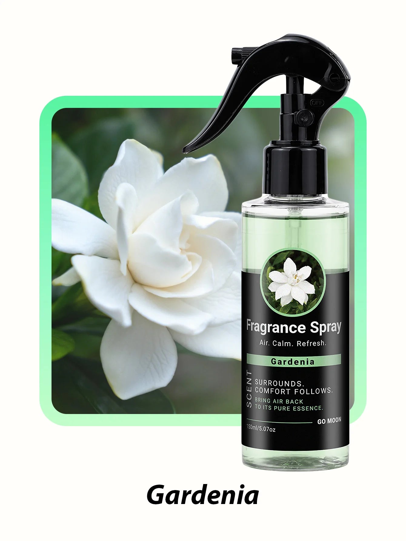 150ml large-capacity fragrance spray, home/car/clothing air freshening spray, 9 scents to choose from