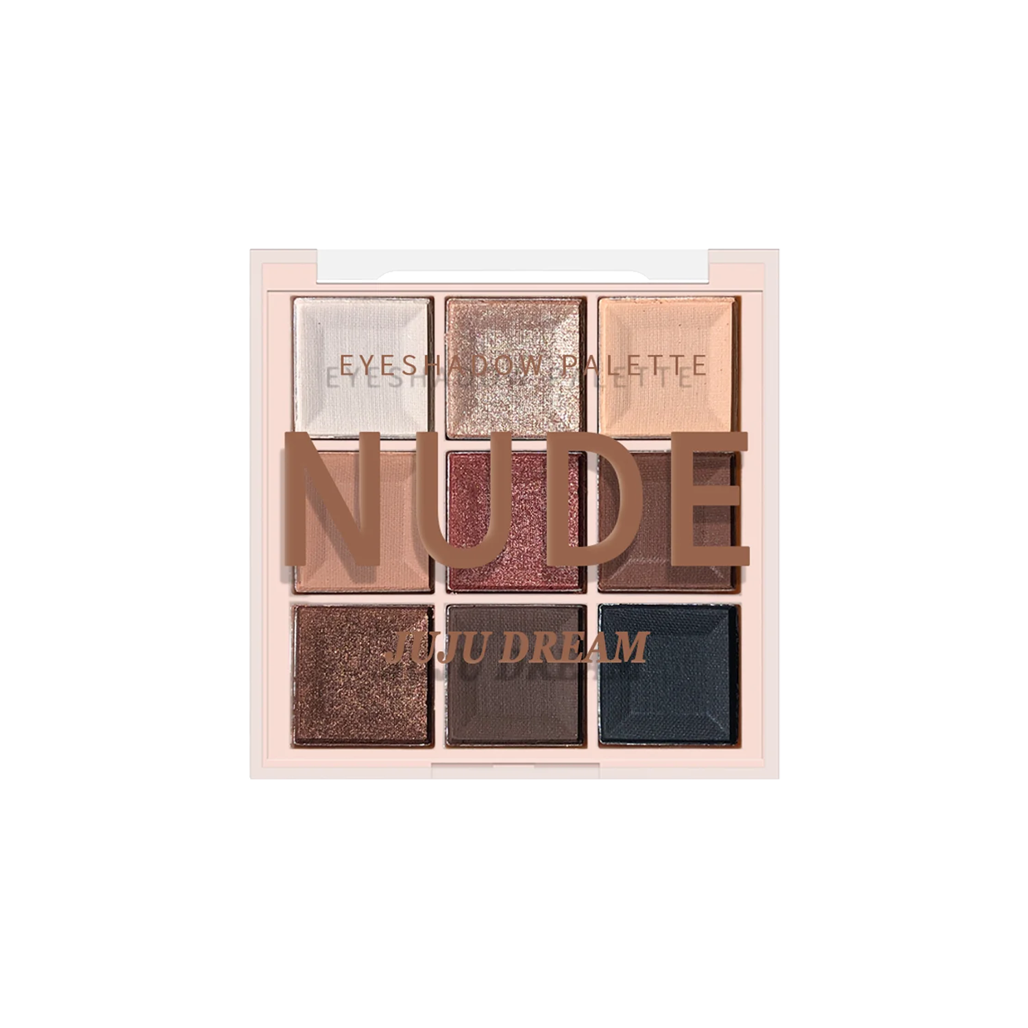 9 Color Chocolate Eyeshadow Palette Matte Shimmer Natural Nude Waterproof Sweatproof Christmas Makeup Gift