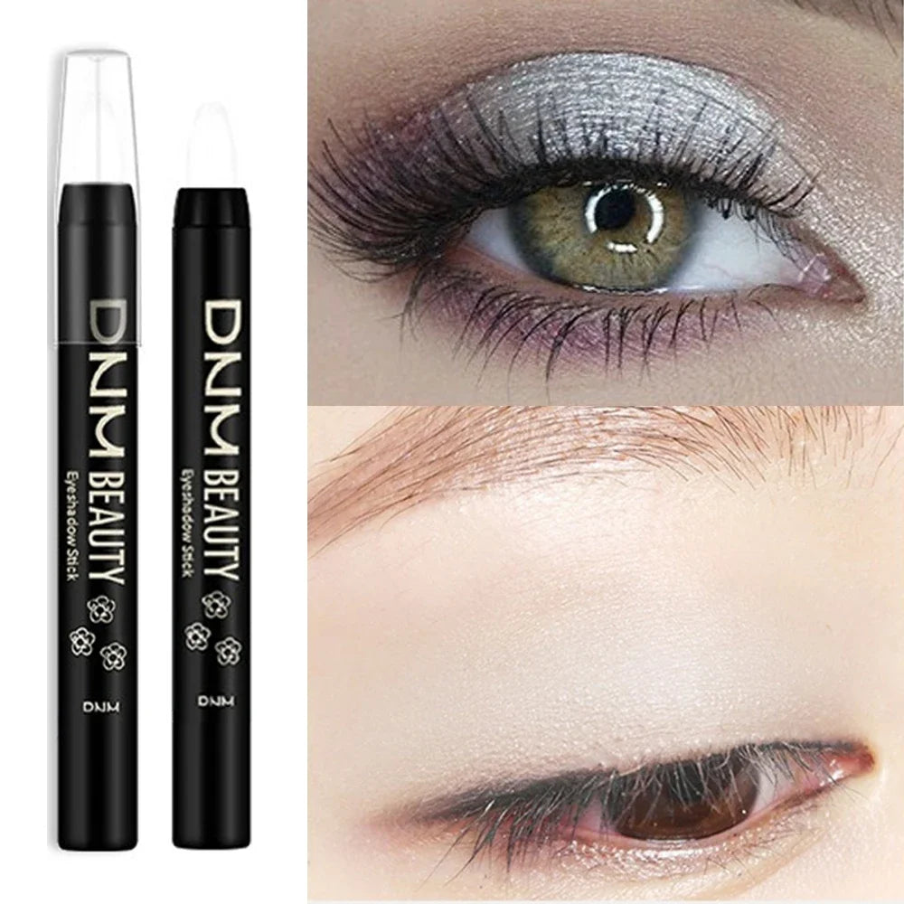 16Colors Shimmer Eyeshadow Stick Pearlescent Waterproof Eyeliner Silkworm Pen Glitter Long Lasting Highlighter Bling Eyes Makeup