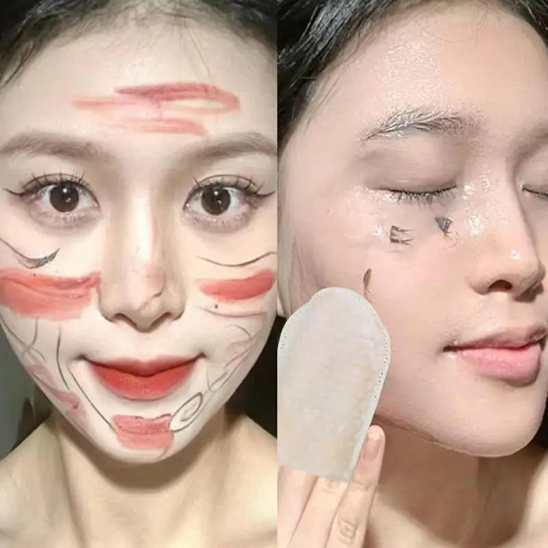 240/120pcs U-Shaped Cotton Pads For Face Makeup Removal Soft Makeup Cotton Pads Face And Nails For Removing Makeup Remover Tools