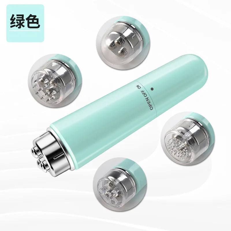4 in 1 Electric Eye Massager Micro Vibration Facial Beauty Instrument for Relax Eye Dark Circles Eye Bags Puffiness Eye Massage