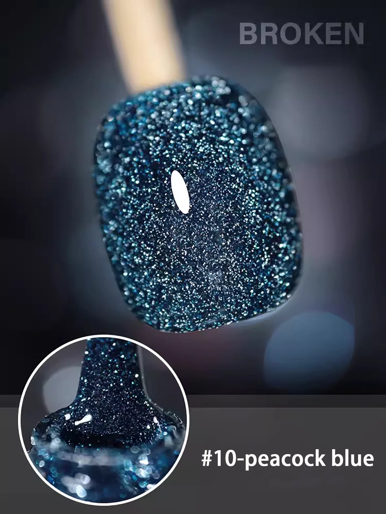 MIANEL 12ML Rock Sugar Crushed Diamond Gel Nail Polish Pink Glitter Nail Polish Top Selling Pink Nails Summer Nails 1-12pcs