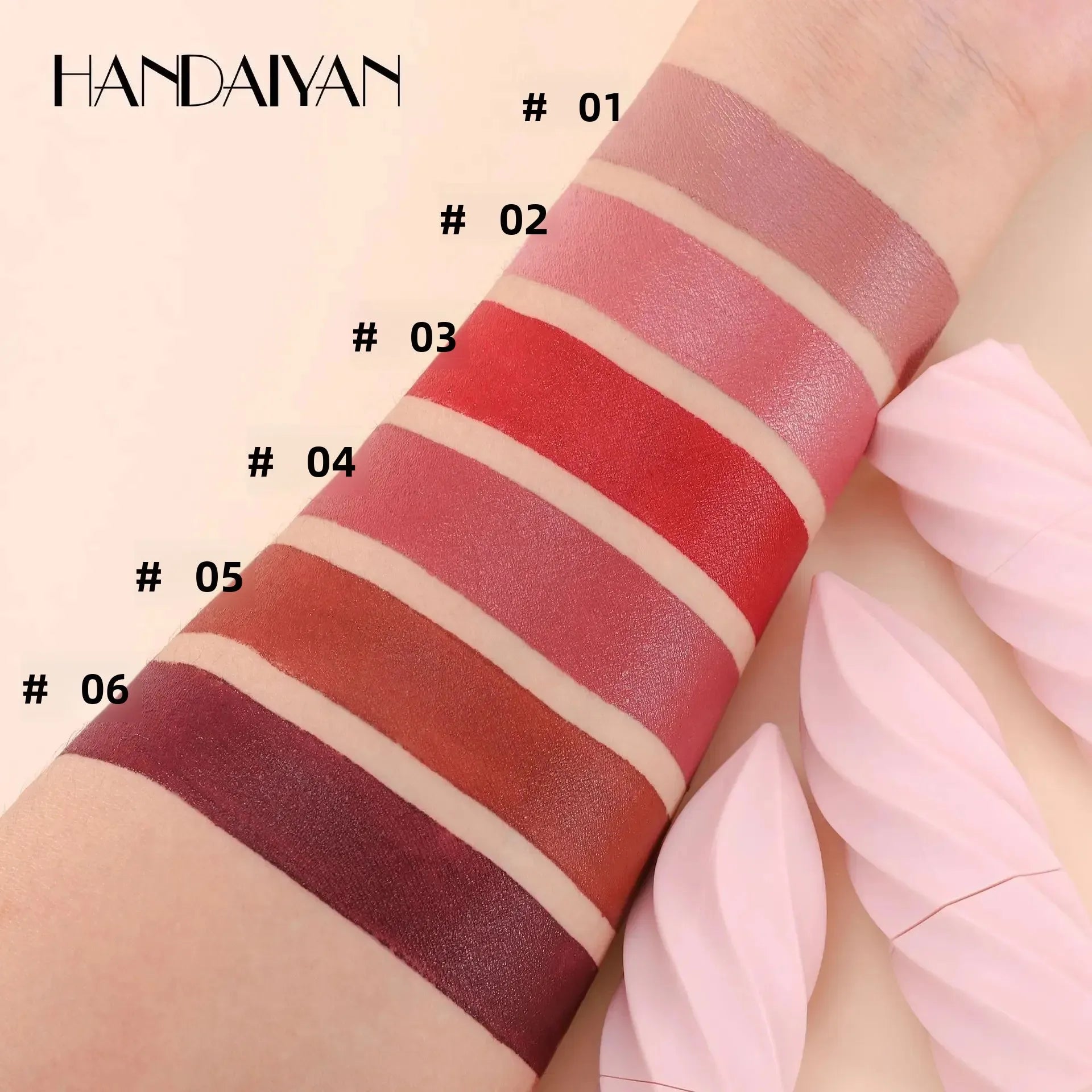 Matte Velvet Lipstick Ice Cream Long Lasting Waterproof Nourishing Moisturizing Highly Pigmented Satin Lip Gloss Non Stick Cup