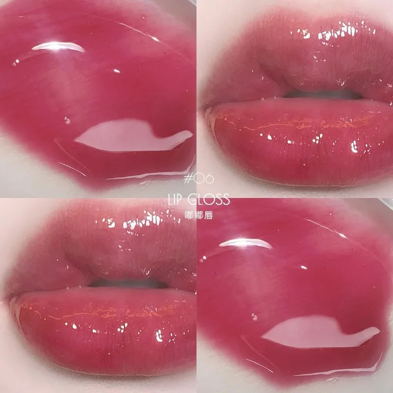 Lustrous and translucent lip gloss Dudu Lip glazetransparent jelly has a lustrous water like sheen that is bright long-lasting