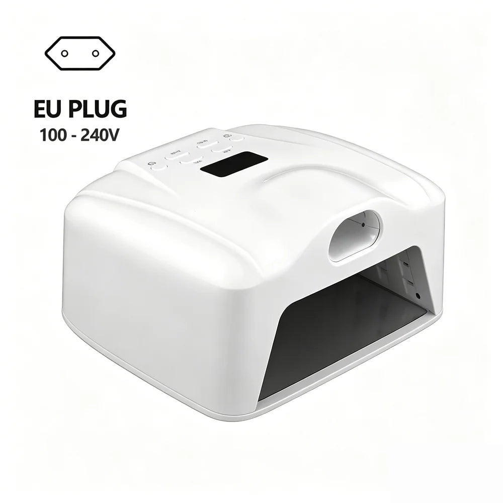2 IN 1 Nail Lamp Single Toe Single Finger Gel Nail Curing Lamp Full Hand Fast Drying LED Light Nail Dryer Auto Sensor Dual Lamp