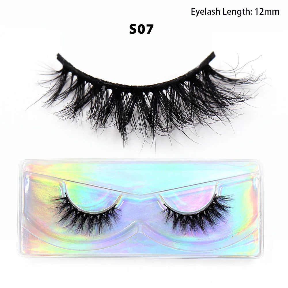 LEHUAMAO Half Eyelashes Natural Half Eye False Eyelashe Soft Wispy 3D Mink Lashes Eyelash Extension For Foxy Eye Sexy Eye Makeup
