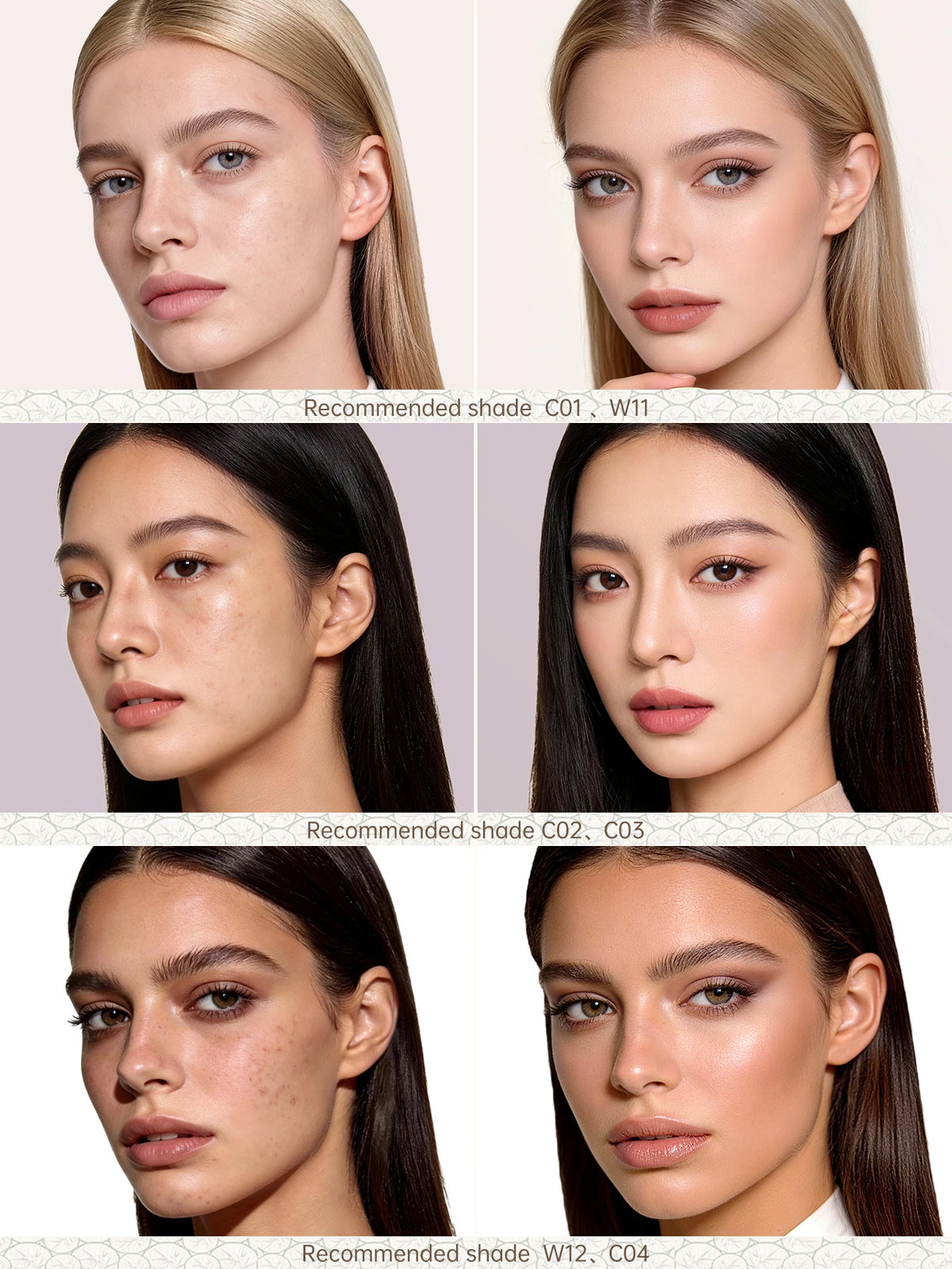 CATKIN Makeup Panda Land Full Coverage Cushion Foundation Breathable Hydrating Nourishing Poreless Foundation for Sensitive skin