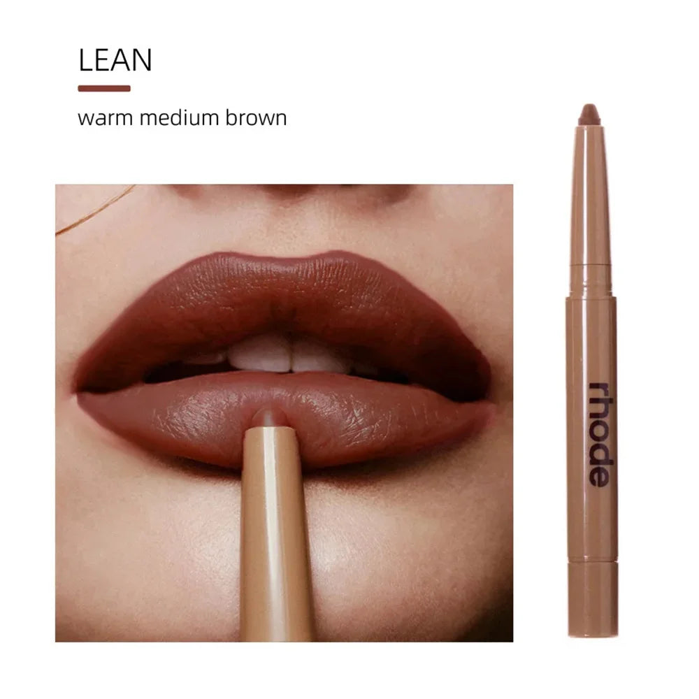 Skin Peptide Lip Shape Pen Lip Liner Long Lasting Lip Tint Pencil Pen Makeup Lipstick Powder Blusher Gloss Rouge Makeup Lipliner