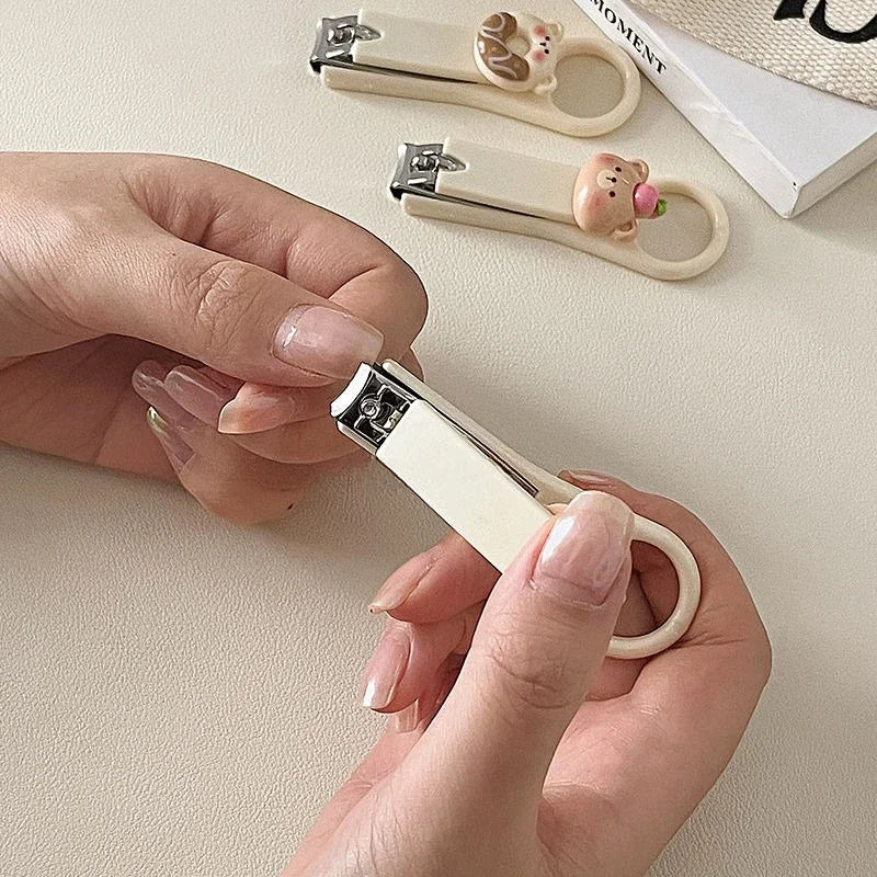 New Cute Cartoon Animal Nails Clippers Cutter for Kids Nail Scissor Clippers Beauty Nail Trimmer Baby Care Accessories