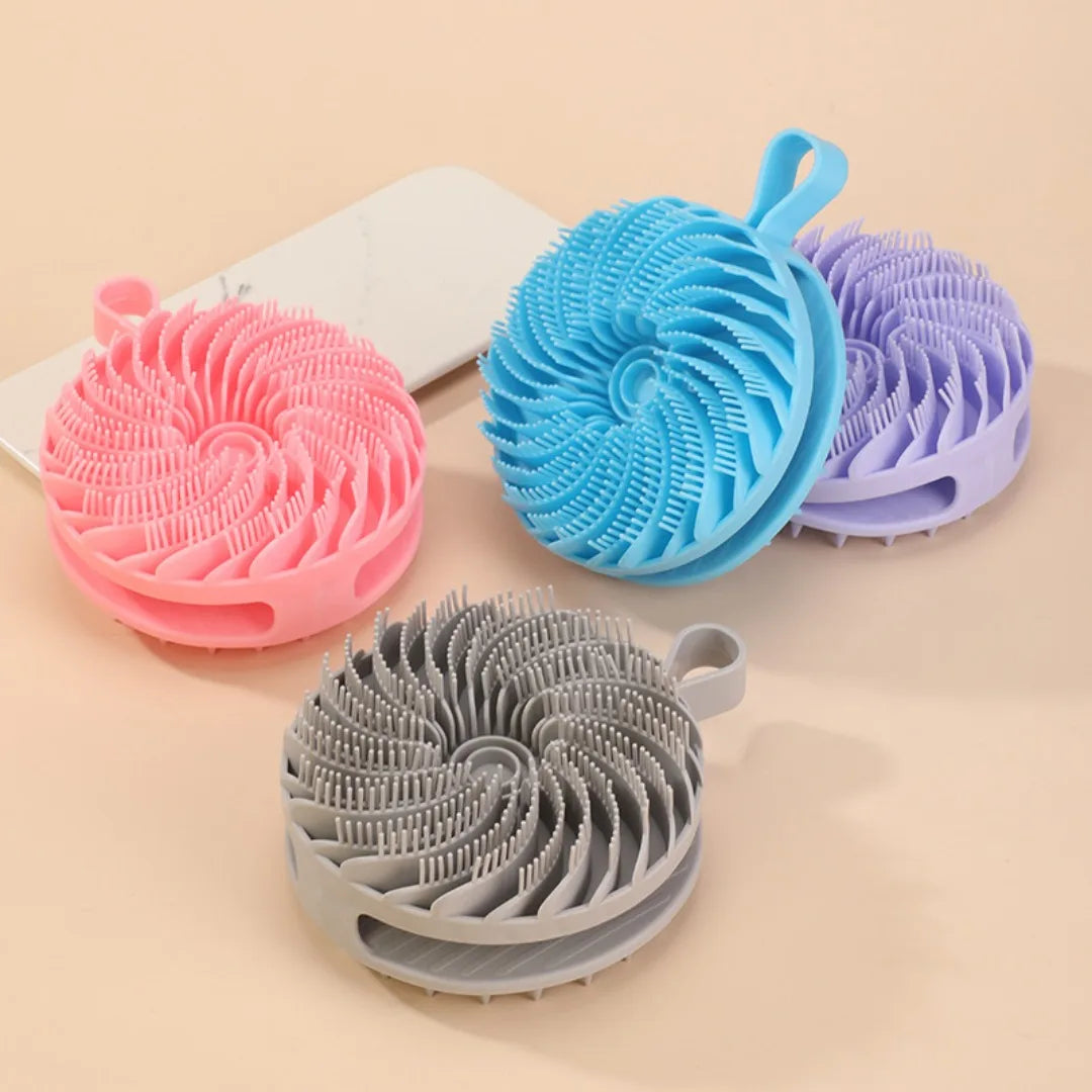 Soft Silicone Body Brush Scrubber Exfoliating Non-irritating Massage Body Wash Cleansing Bath Shower Brush Body Scrub Bath Tools