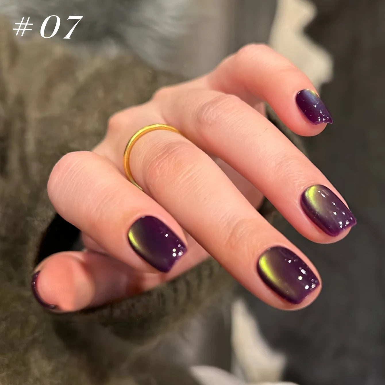 MIANEL 12ml Green Cat Magnetic Gel Nail Polish Spider Lily Varnish Soak Of UV Light Nails Nail Salon Winter Nails 1-21pcs