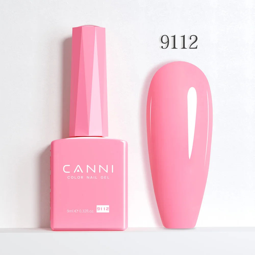 CANNI Nail Gel Polish HEMA FREE TPO FREE Summer Colors Semi Permanent Soak Off UV LED Self-leveling Great Coverage Gel Varnish