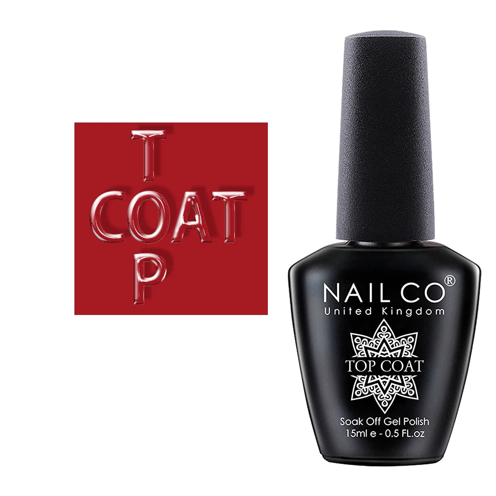 NAILCO 15ml Dark Gel Nail Polish Semi-permanent Varnish Hybrid UV Nails Art Glitter Colors Gel Polish Manicure Enamels For Nails