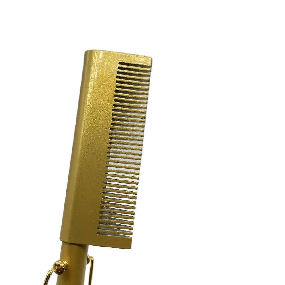 Hot Comb Hair Straightener Brush Hot Comb Pressing Electric Heat Electric Hair Brushes Styling Tools