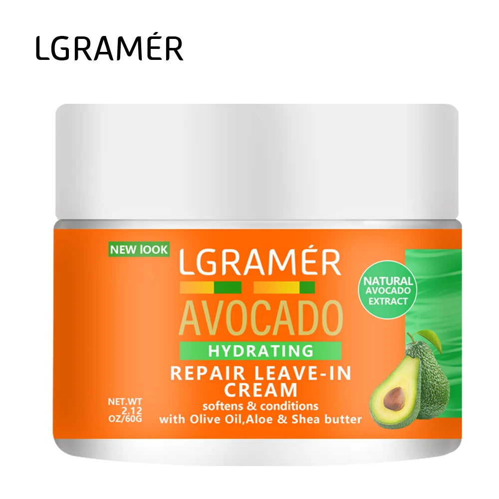 Avocado Hair Mask Nourishes Hair Improves Smoothness Luster Prevents Hair Breakage Repairs Dry Hair Provides Hair Care Products