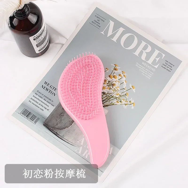 Magic Detangling Comb Anti-static Massage Hair Brush Tangle Detangle Air Cushion Hair Brush Comb Salon Barber Hair Styling Tools