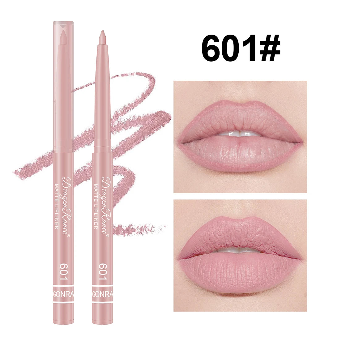 Lip Liner to Outline the Lip Shape, Beginner-Friendly, Natural and Delicate, Waterproof, Matte, Nude Color Lip Liner
