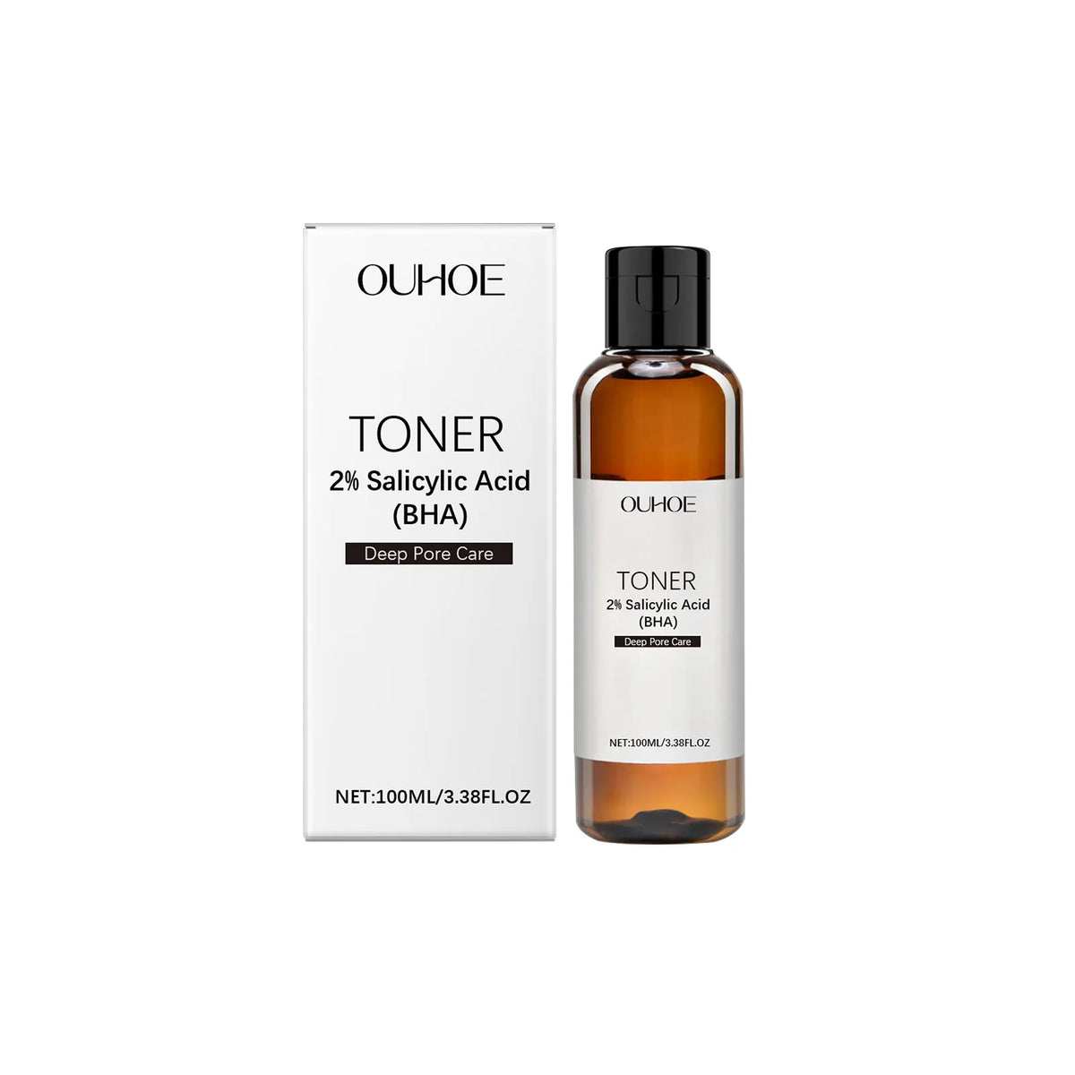 Salicylic Acid Pore Toning Lotion for Oily Clear Skin Exfoliates Gently Unclogs Pores Hydrates Without Drying 100ml Non Drying