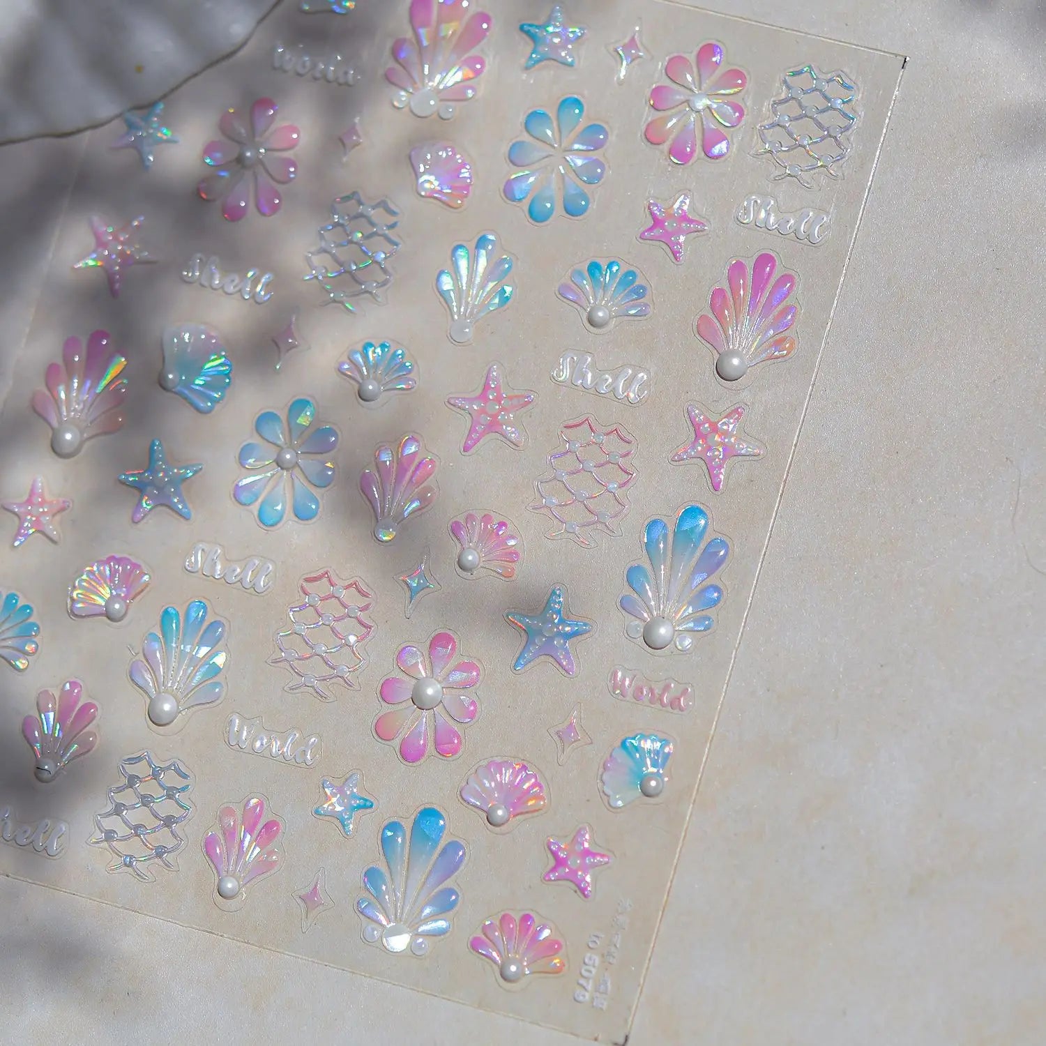 5D Rich Goldfish Nail Stickers Lotus Carp Ribbons Nail Art Appliqués Handmade Creative Nail Art Decorations