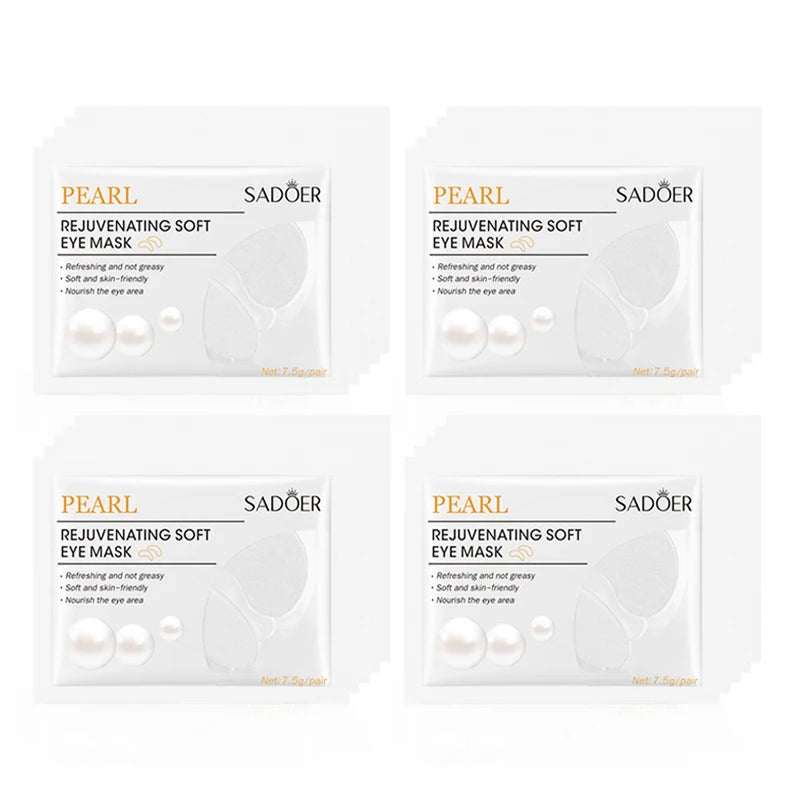 5/10/20 Pairs SADOER Crystal Collagen Eye Mask Anti Dark Circles Removal Eyes Bag Moisturizing Eye Patches Beauty Eyes Skin Care