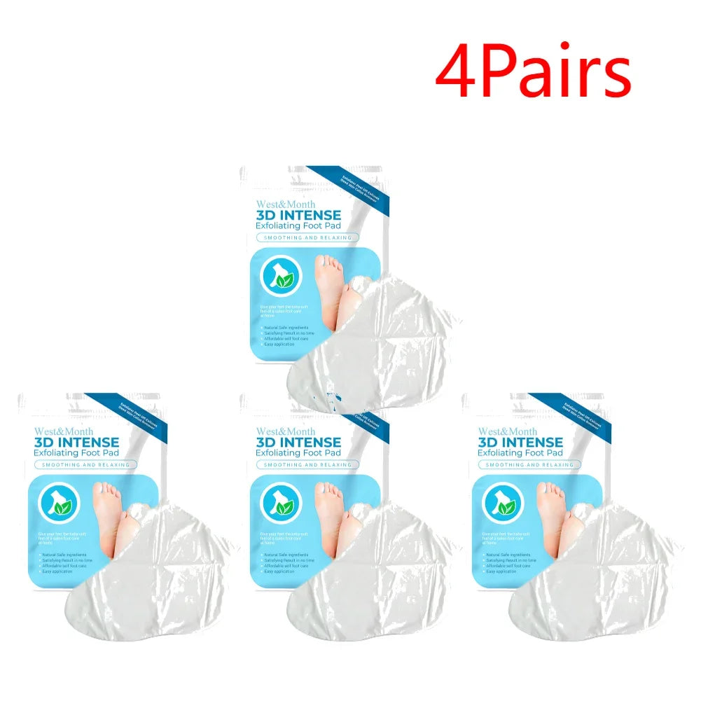 1-10 Pairs Exfoliating Callus Booties Feet Care Foot Mask Sheet Pack Nourish Smooth Moisturizing Foot Spa Skin Care for Feet